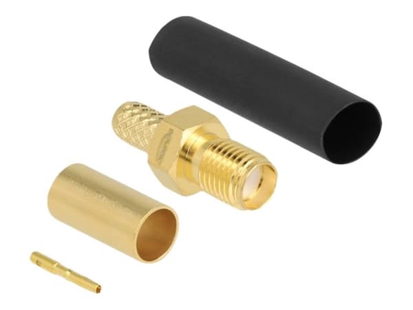 Delock - Antennekontakt - SMA (hann) klemforbindelse - LMR-200