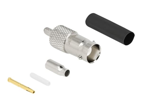 Delock - Antennekontakt - BNC (hann) klemforbindelse - RG-174/RG-316