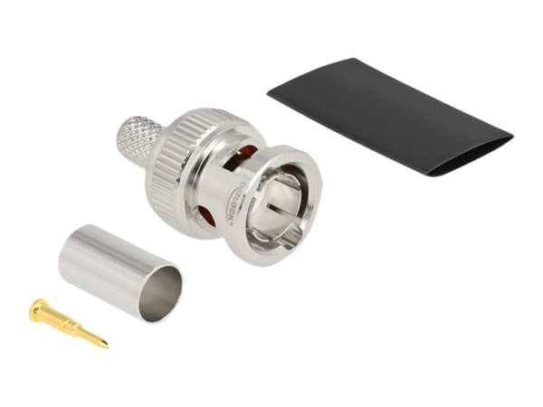 Delock - Antennekontakt - BNC (hann) klemforbindelse - RG-59