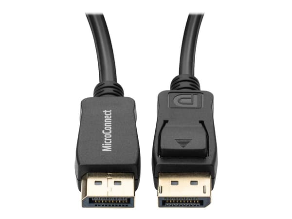 MicroConnect - DisplayPort-kabel - DisplayPort (hann) låst til DisplayPort (hann) låst - DisplayPort 1.2 - 1 m - 4 K 60 Hz (4096 x 2160) støtte - sva