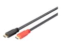 Pikkukuva 1 / 5: Digitus DB-330118-100-S, 10 m, HDMI-tyyppi A (vakio), HDMI-tyyppi A (vakio), 3840 x 2160 pikseliä, 3D, Musta