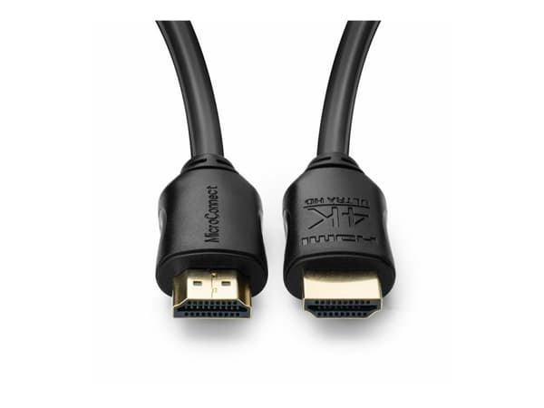 MicroConnect - Ultra High Speed - HDMI-kabel med Ethernet - HDMI hann til HDMI hann - 7.5 m - trippel beskyttelse - svart - støtte for Dolby DTS-HD M