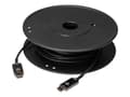 Miniatyrbilde 3 av 5: ATEN VanCryst VE781020 - HDMI-kabel - HDMI hann til HDMI hann - 20 m - hybridkobber / fiberoptikk - svart - 4K-støtte, Active Optical Cable (AOC) - f