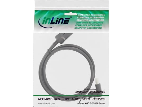 InLine 17152O, 2 m, DisplayPort, DisplayPort, Hankjønn, Hankjønn, 7680 x 4320 piksler