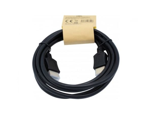 EXC 128892, 2 m, HDMI Type A (Standard), HDMI Type A (Standard), Svart