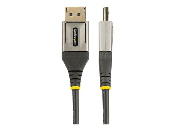 StarTech.com 6ft (2m) VESA Certified DisplayPort 1.4 Cable, 8K 60Hz HDR10, Ultra HD 4K 120Hz DP Video Cable, DisplayPort to DisplayPort Cable, DP Cor