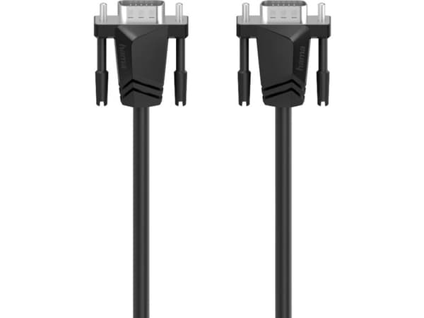 Hama 00200708, 3 m, VGA (D-Sub), VGA (D-Sub), Hankjønn, Hankjønn, Sort