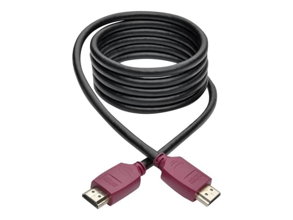 Eaton Tripp Lite Series 6ft Premium Hi-Speed HDMI Cable w Grip Connectors 4Kx2K@60Hz 6' - HDMI-kabel med Ethernet - HDMI hann til HDMI hann - 1.83 m