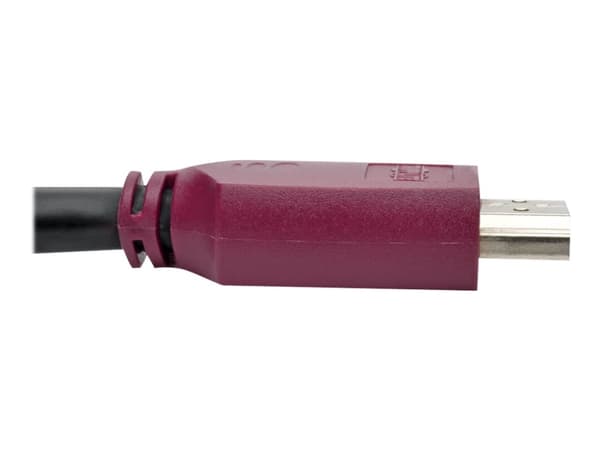 Eaton Tripp Lite Series 6ft Premium Hi-Speed HDMI Cable w Grip Connectors 4Kx2K@60Hz 6' - HDMI-kabel med Ethernet - HDMI hann til HDMI hann - 1.83 m