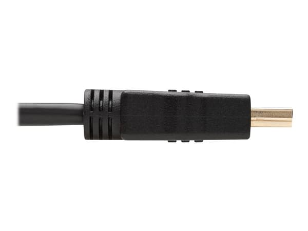 Eaton Tripp Lite Series High-Speed HDMI to HDMI Cable, Digital Video with Audio, UHD 4K, Black, 6 ft. (1.83 m) - HDMI-kabel - HDMI hann til HDMI hann