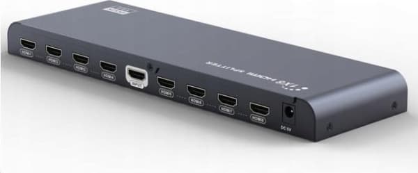 PremiumCord PremiumCord HDMI 2.0 splitter 1-8 porter, 4K x 2K/60Hz, FULL HD, 3D, cerný