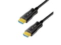 Pikkukuva 1 / 5: LogiLink CHF0103, 30 m, HDMI-tyyppi A (vakio), HDMI-tyyppi A (vakio), 3D, 18 Gbit/s, Musta