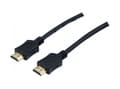 Miniatyrbild 1 av 2: EXC 128890, 1 m, HDMI Typ A (standard), HDMI Typ A (standard), 10,2 Gbit/s, Ljudreturkanal (ARC), Svart