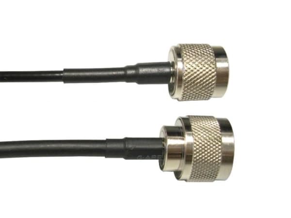 Ventev RG58NMTM-6, 1,8 m, RG-58, TNC, Sort