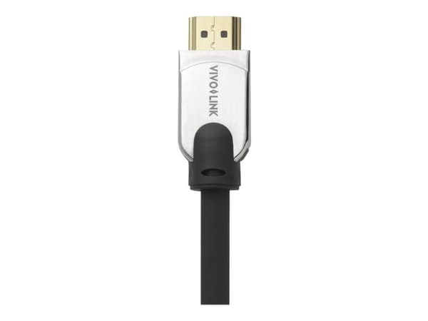 VivoLink Pro - High Speed - HDMI-kabel med Ethernet - HDMI til HDMI, USB (kun strøm) - 3 m - svart - USB-strøm, 4 K 60 Hz (4096 x 2160) støtte