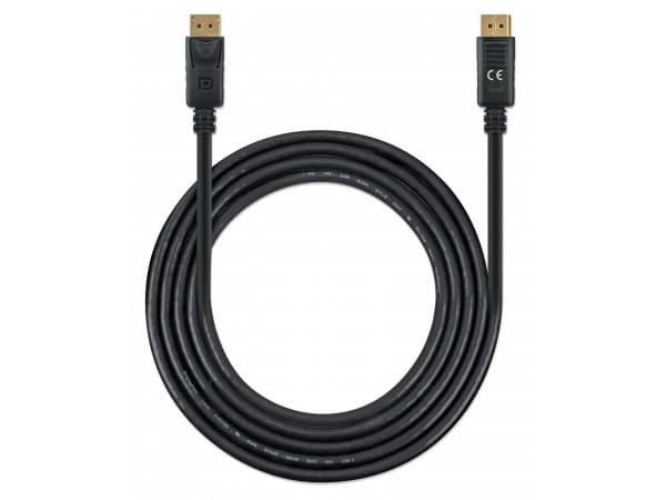 Manhattan 355575, 2 m, DisplayPort, DisplayPort, Hankjønn, Hankjønn, 7680 x 4320 piksler