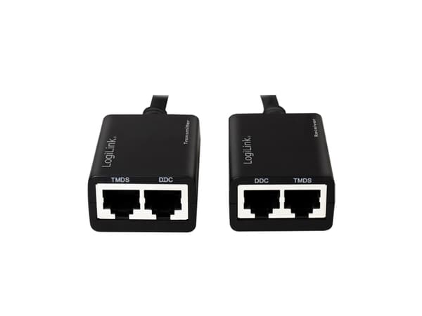 LogiLink Audio/Video-Extender HDMI 1xRJ45 Cat5e/Cat6 1080p Reichweite bis zu 30m