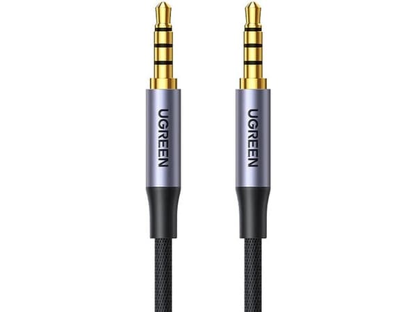 Ugreen Jack 3,5 mm - Jack 3,5 mm kabel 2 m svart (UGR1187BLK)