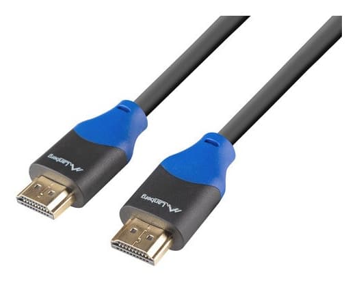 Lanberg CA-HDMI-15CU-0018-BK, 1.8 m, HDMI Type A (Standard), HDMI Type A (Standard), 18 Gbit/s, Audio Return Channel (ARC), Black