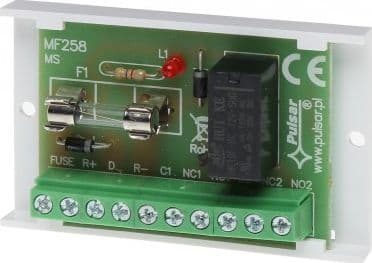 Paina RELAY MODUULI AWZ-511 painiketta