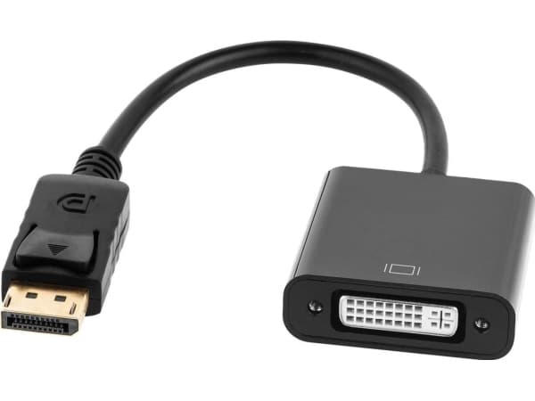 Cabletech DisplayPort - DVI-D AV-adapter svart (KOM0981)