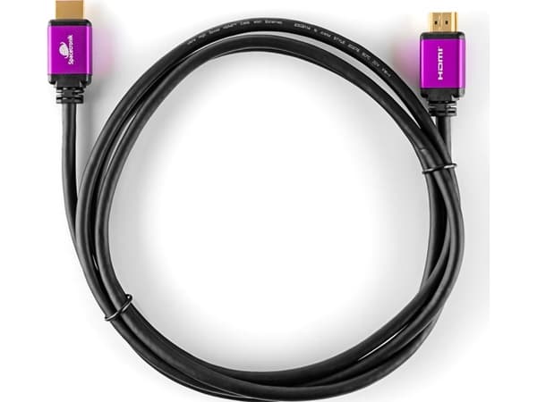 Spacetronik HDMI - HDMI-kabel 1,5 m svart (5903031025521)