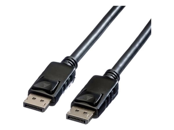 ROLINE 11.04.5980, 1 m, DisplayPort, DisplayPort, Hankjønn, Hankjønn, 4096 x 2560 piksler