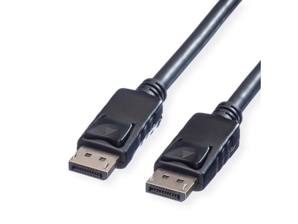 ROLINE 11.04.5980, 1 m, DisplayPort, DisplayPort, Hankjønn, Hankjønn, 4096 x 2560 piksler