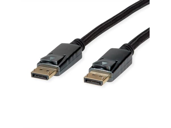 ROLINE 11.04.5868, 3 m, DisplayPort, DisplayPort, Hankjønn, Hankjønn, 7680 x 4320 piksler