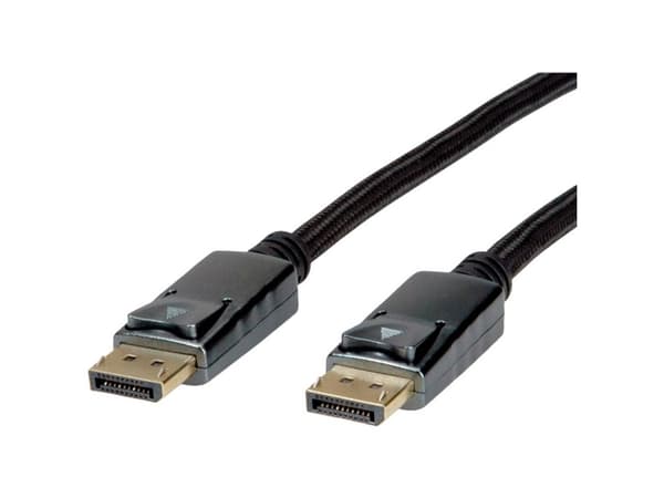 ROLINE 11.04.5868, 3 m, DisplayPort, DisplayPort, Hankjønn, Hankjønn, 7680 x 4320 piksler