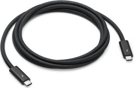 Apple Thunderbolt 4 Pro - USB-kabel - 24 pin USB-C (hane) till 24 pin USB-C (hane) - USB 3.1 Gen 2 / Thunderbolt 3 / Thunderbolt 4 - 1.8 m - stöd för
