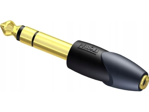 Procab Classic Series CLP206 - Lydadapter - stereoplugg hann til stereo minijack plugg hunn