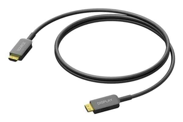 PROCAB CLV210A/15, 15 m, HDMI Type A (Standard), HDMI Type A (Standard), 18 Gbit/s, Audio Return Channel (ARC), Sort