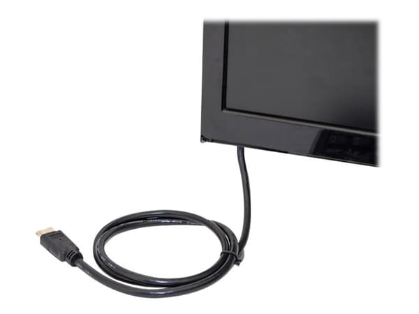 DIGITUS - Premium Highspeed - HDMI-kabel med Ethernet - HDMI hann til HDMI hann - 5 m - Svart - Audio Return Channel (ARC)