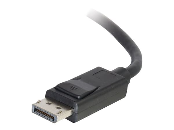 C2G 15ft Ultra High Definition DisplayPort Cable with Latches - 8K DisplayPort Cable - M/M - DisplayPort-kabel - DisplayPort (hann) til DisplayPort (