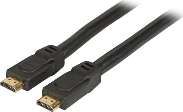 EFB Elektronik K5431SW.10, 10 m, HDMI Typ A (standard), HDMI Typ A (standard), 3D kompatibilitet, Ljudreturkanal (ARC), Svart