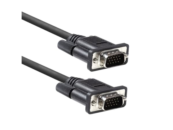 ACT AC3513 VGA-kabel 3 m VGA (D-Sub) Sort