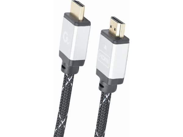 Cablexpert Select Plus Series - High Speed - HDMI-kabel med Ethernet - HDMI hann til HDMI hann - 2 m - skjermet - 4K-støtte
