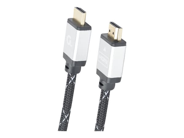 Cablexpert Select Plus Series - High Speed - HDMI-kabel med Ethernet - HDMI hann til HDMI hann - 2 m - skjermet - 4K-støtte