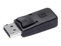 MicroConnect - Attrapstik - DisplayPort han - sort