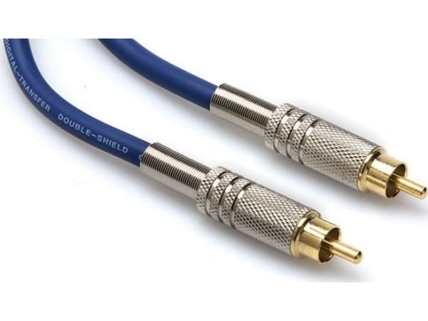 Hosa DRA-502 - Video/lydkabel - SPDIF - RCA hann til RCA hann - 2 m