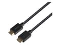 Pikkukuva 1 / 5: Deltaco HU-50-LSZH, 5 m, HDMI-tyyppi A (vakio), HDMI-tyyppi A (vakio), Musta