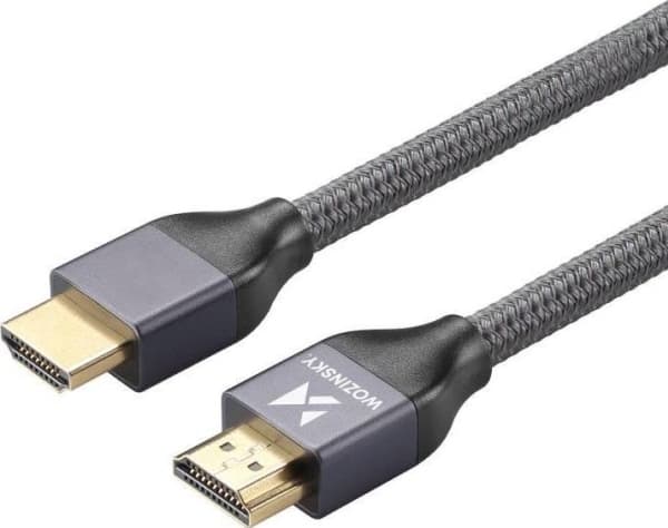Wozinsky HDMI 2.1-kabel 8K 60 Hz 48 Gbps/4K 120 Hz/2K 144 Hz 2 m sølv (WHDMI-20)
