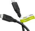 Miniatyrbild 2 av 3: Goobay 66507, 1,5 m, USB C, USB C, USB 3.2 Gen 1 (3.1 Gen 1), 5 Gbit/s, Svart