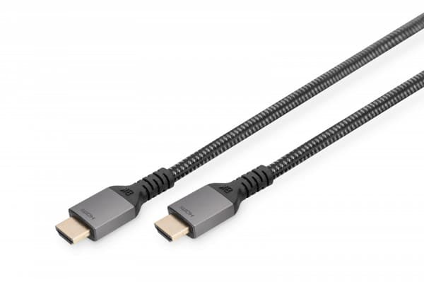 Digitus DB-330200-010-S, 1 m, HDMI-tyyppi A (vakio), HDMI-tyyppi A (vakio), 7680 x 4320 pikseliä, 3D, Musta
