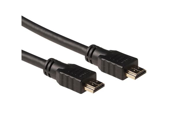 ACT AK3906 10m HDMI typ A (standard) HDMI typ A (standard) svart HDMI-kabel (AK3906)