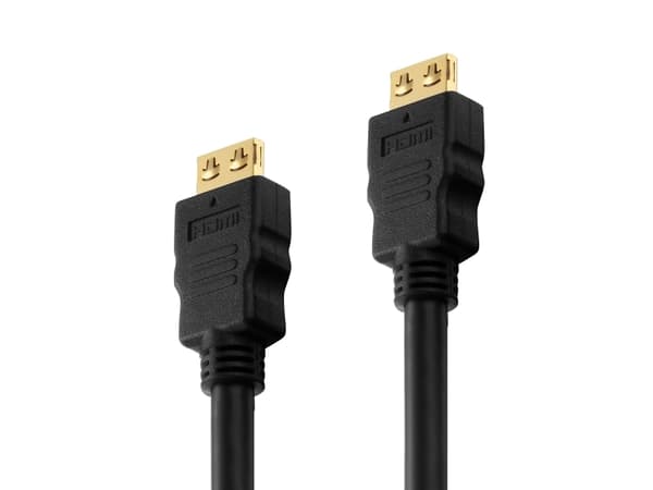 PureLink Basic+ HDMI High Speed -kaapeli Ethernetillä, kullattu, HDMI St. A / St. A, 1,5 m Laadukas liitäntäkaapeli digitaalisten näyttö- ja TV-signa