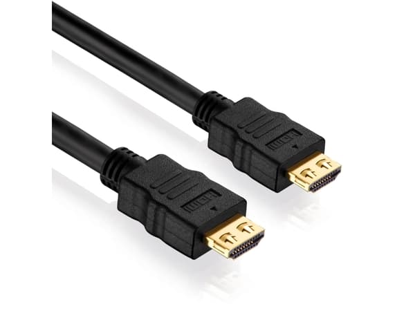 PureLink Basic+ HDMI High Speed -kaapeli Ethernetillä, kullattu, HDMI St. A / St. A, 1,5 m Laadukas liitäntäkaapeli digitaalisten näyttö- ja TV-signa