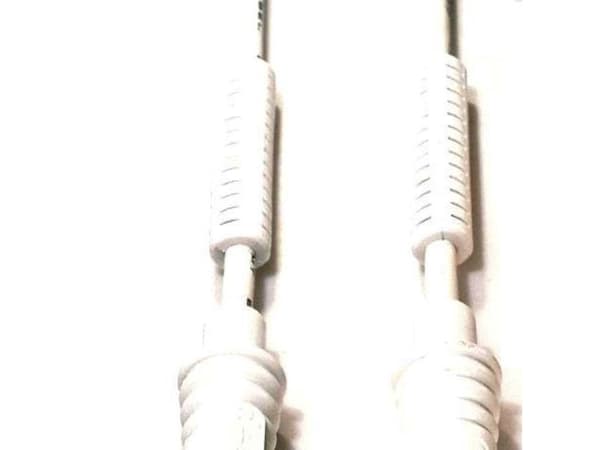 e+p AB 202 G, 2,5 m, Koaks, Koaks, Hvit