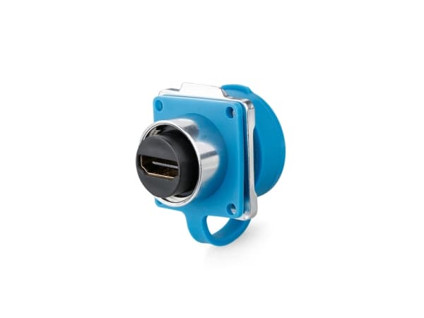 Alcasa S3 IC03-24H02, HDMI Type A (Standard), HDMI Type A (Standard), Blå, Grå